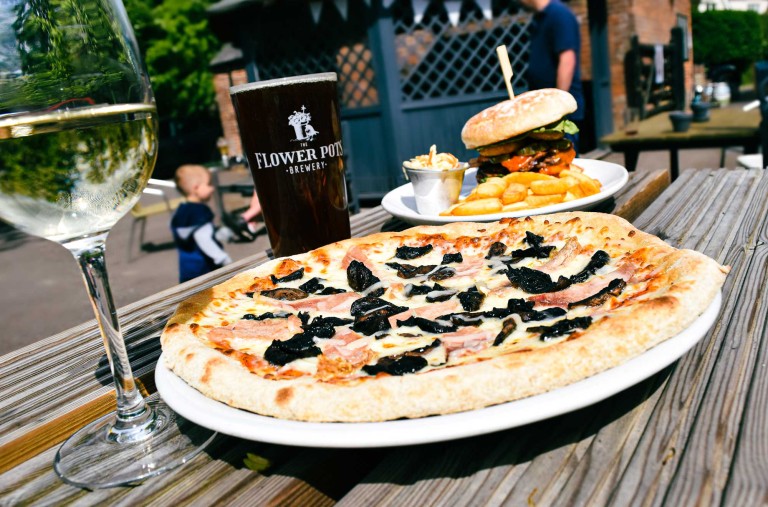 Dining at The Wilkes Head The Wilkes Head, Eastergate